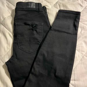 Black AE Ripped Jeans